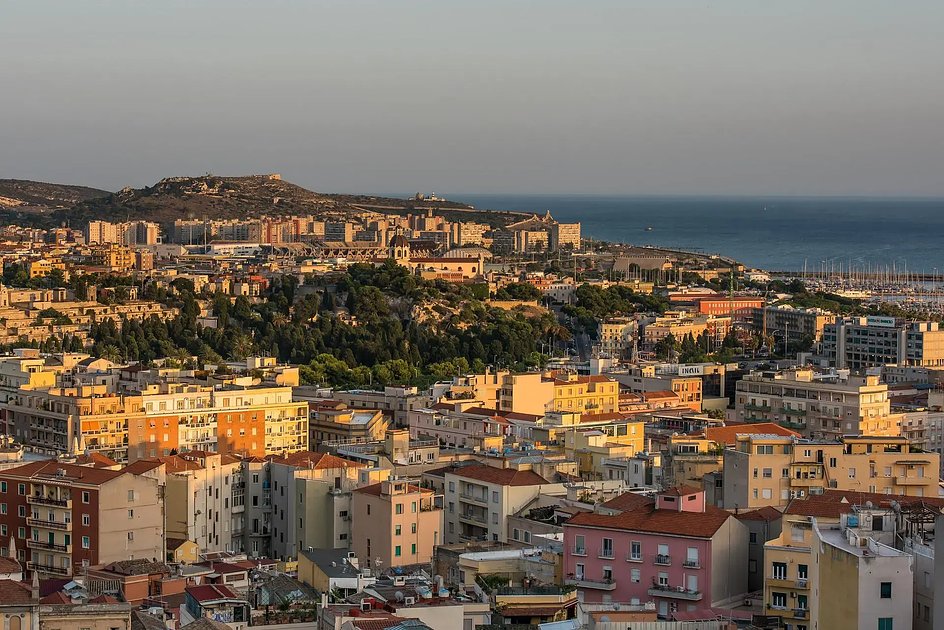 Free Tour in Cagliari Urban Hiking at Sunset